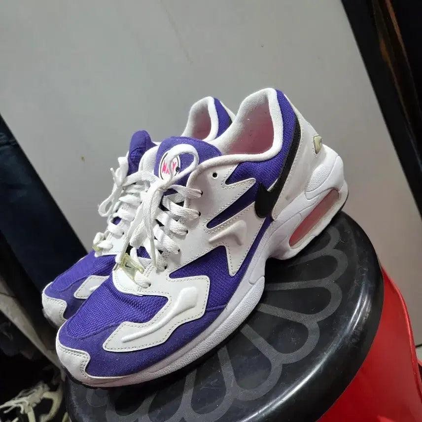 [BUNJANG] Nike Air Max 2 Light Purple/White Shoes / 나이키 에어맥스 2 라이트 퍼플/화이트275
