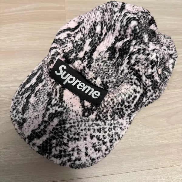 [BUNJANG] Supreme Pink Corduroy Cap / 슈프림 핑크 코듀로이 캡 모자