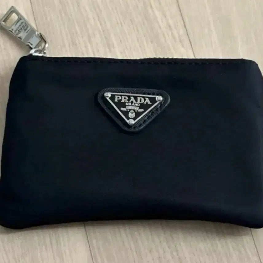 [BUNJANG] Black Nylon Cardholder / 블랙 나일론 카드지갑