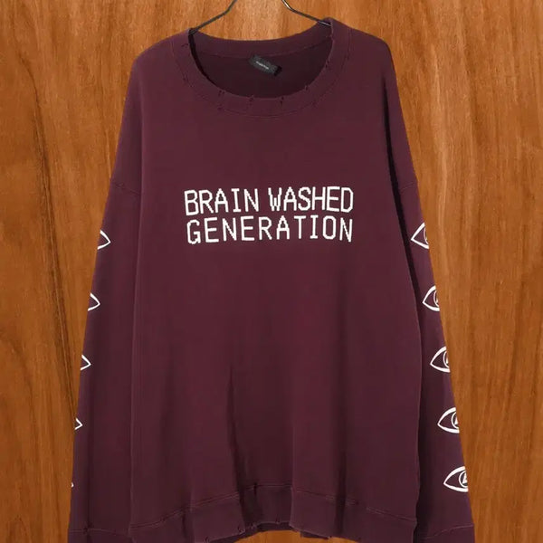 [BUNJANG] Undercover Brain Damage Sweatshirt / 언더커버 브레인 데미지 스웻셔츠