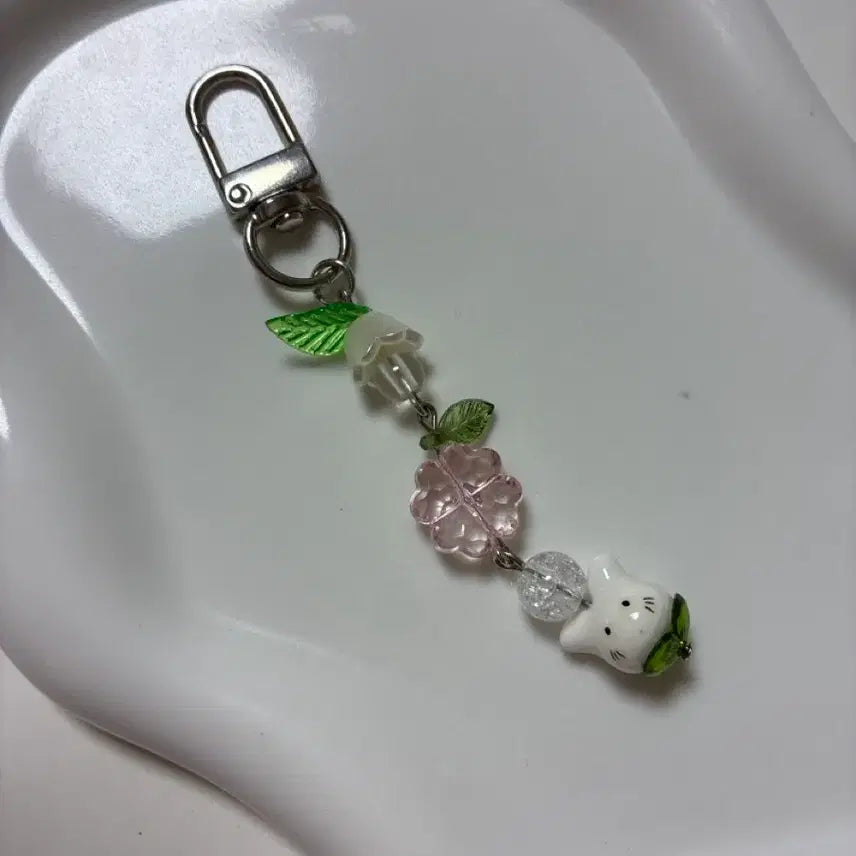 [BUNJANG] Rabbit Tassel Charm Keychain / 토끼 초롱 키링