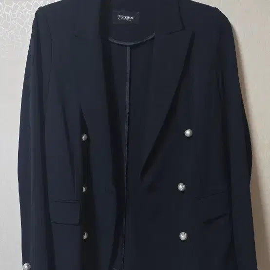 [BUNJANG] Zara Black Double-Button Jacket / 자라 블랙 더블 버튼 재킷