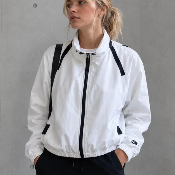 [BUNJANG] Nike Tech Pack Woven Anorak Jacket White / 나이키 테크팩 우븐 바람막이 M 화이트