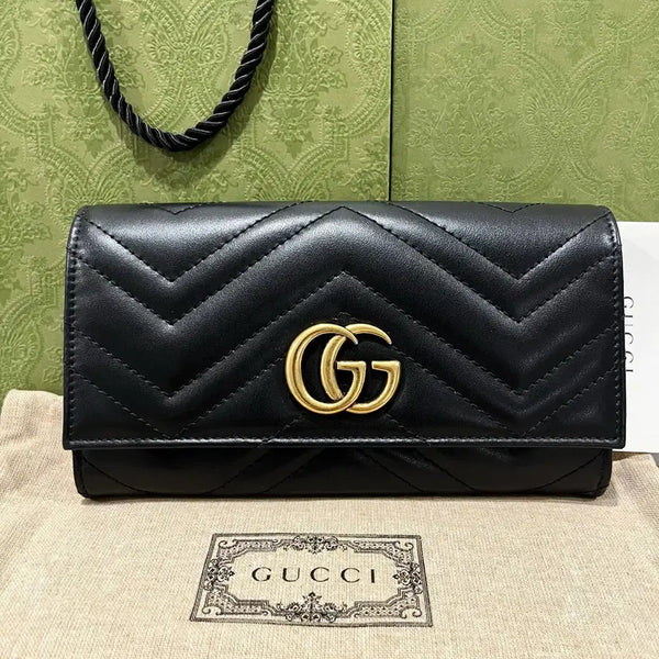 [BUNJANG] Gucci Marmont Long Wallet / [새상품급] 구찌 마몬트 장지갑
