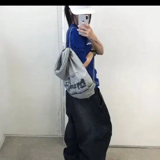 [BUNJANG] Hooded Gym Sack / 후드 짐색