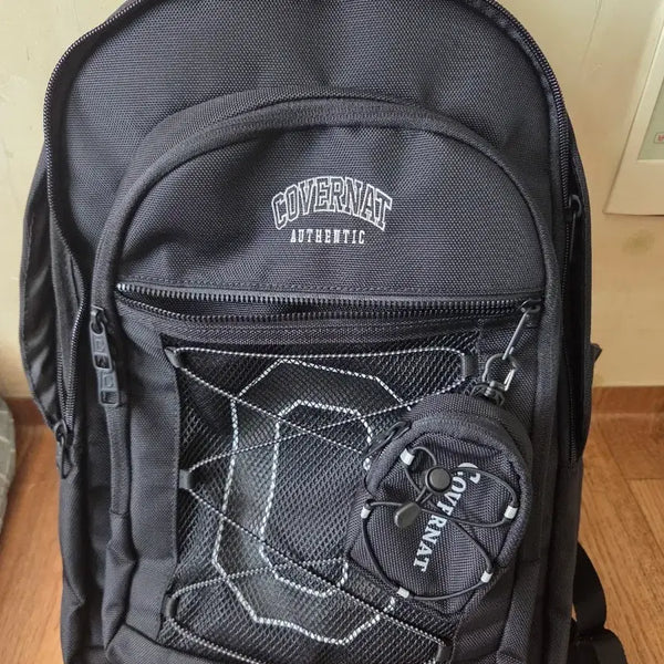 [BUNJANG] Cureness Backpack Black / 커버낫 백팩(블랙)