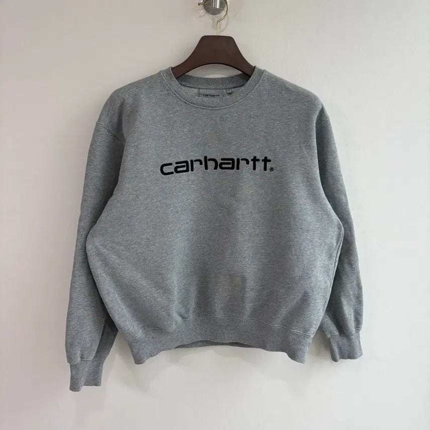 [BUNJANG] Carhartt Sweatshirt Gray / 칼하트 맨투맨 그레이