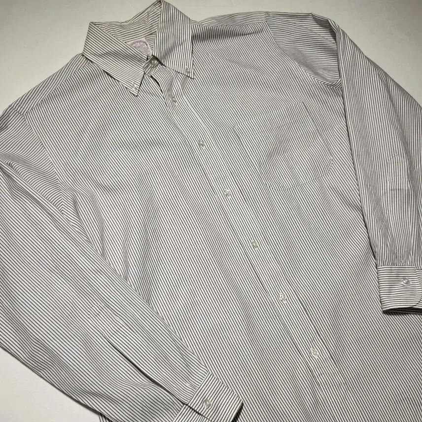 [BUNJANG] Brooks Brothers Stripe Shirt / 브룩스 브라더스 스트라이프 셔츠