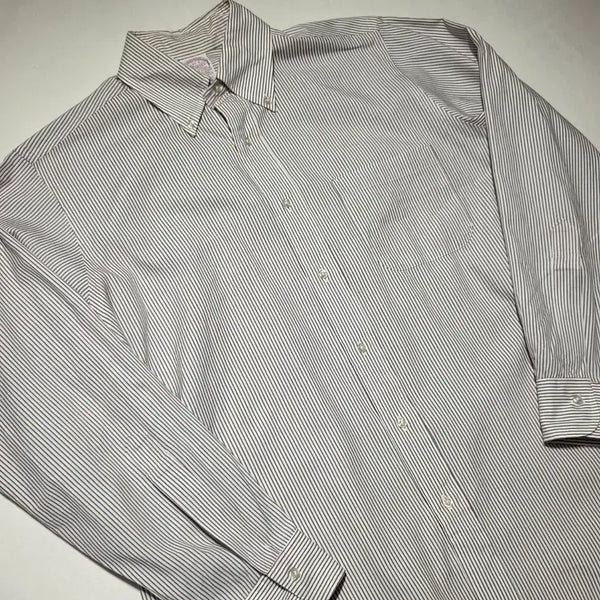 [BUNJANG] Brooks Brothers Stripe Shirt / 브룩스 브라더스 스트라이프 셔츠