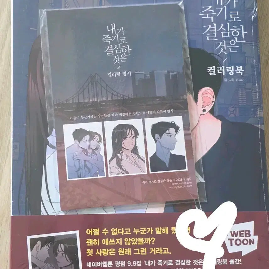 [BUNJANG] I Decided to Die Coloring Book (Sealed) / 내가 죽기로 결심한 것은 컬러링북 미개봉