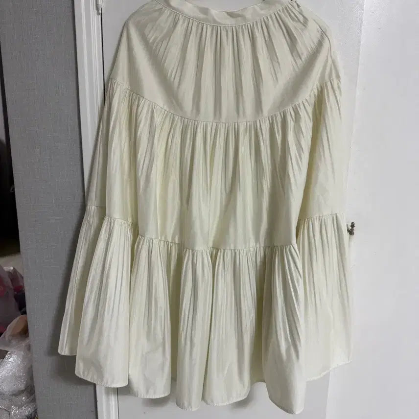 [BUNJANG] Evabin Pleated Long Skirt / evabin 에바빈  플리츠 스커트