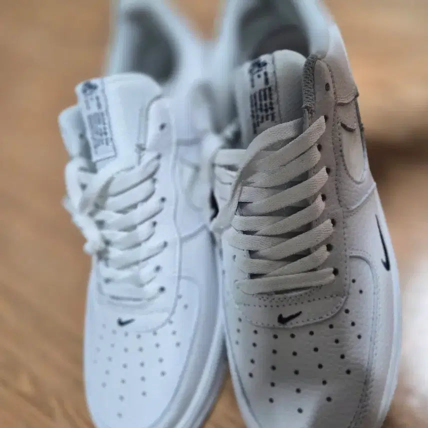 [BUNJANG] Nike Air Force 1 All White Sneakers / 나이키 올화이트 에어포스 새상품