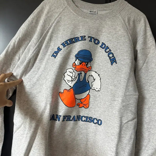[BUNJANG] Wild Donkey Sweatshirt XL / 와일드동키 맨투맨 XL 사이즈