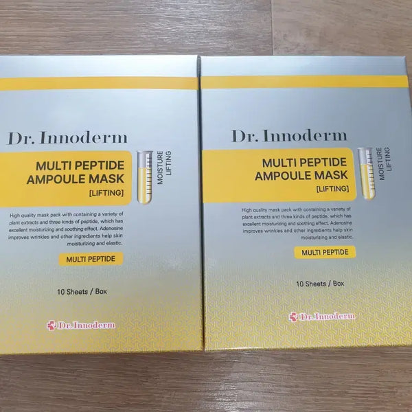 [BUNJANG] Dr. Innoderm Multi Peptide Ampoule Mask Pack (20 Sheets) / 닥터이노덤 멀티펩타이드 앰플 마스크팩 25g x 20매 리프팅 피부과전용
