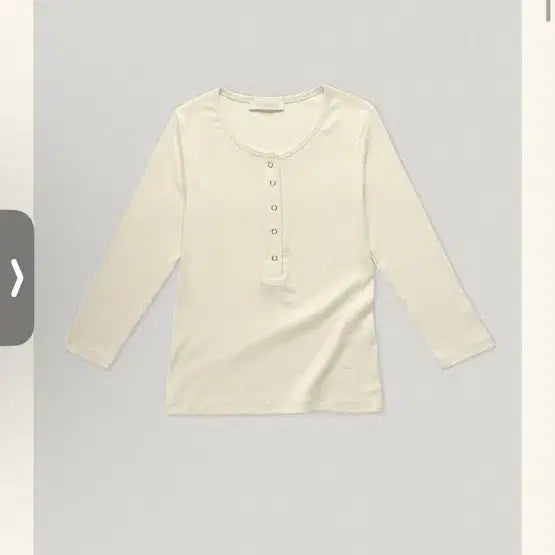 [BUNJANG] Smoothmood Lycee Button Tee Nata / 스무드무드 Lycee button tee nata