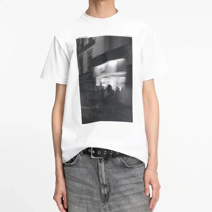 [BUNJANG] The Museum Visitor T-Shirt / 더뮤지엄비지터 티셔츠   마뗑킴 오픈와이와이