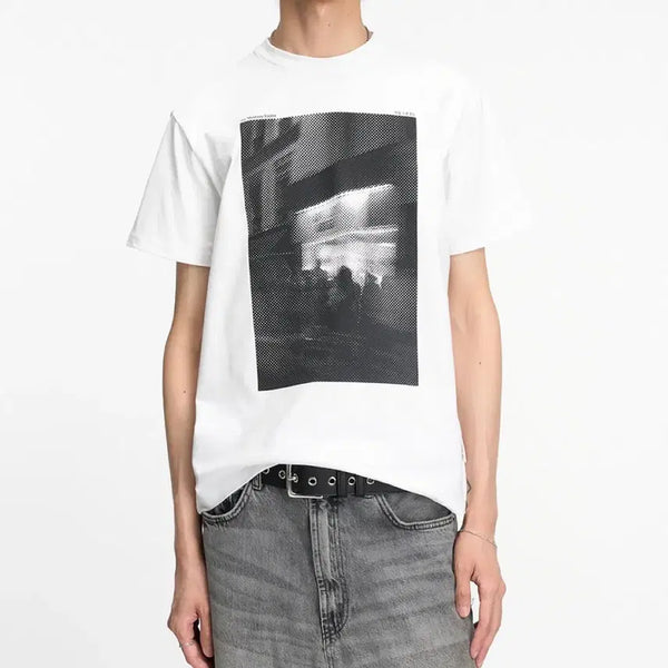[BUNJANG] The Museum Visitor T-Shirt / 더뮤지엄비지터 티셔츠   마뗑킴 오픈와이와이