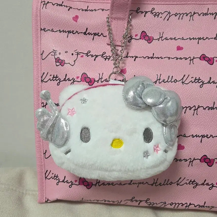 [BUNJANG] Sanrio Tokimeki Planet Kitty Pouch Keyring / 산리오 토키메키 플래닛 키티 파우치 키링