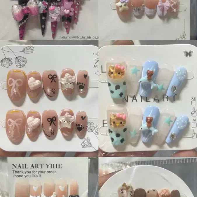 [BUNJANG] Handmade Nail Tips / 수제 네일팁 s
