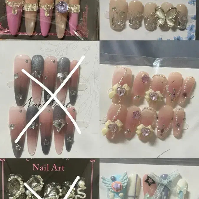 [BUNJANG] Handmade Nail Tips / 수제네일팁 s