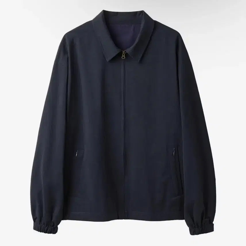 [BUNJANG] Arban Batik Dyeing Double Pocket Collar Jacket Navy Size 2 / 아르반 바틱 다잉 더블 포켓 카라 자켓 네이비 2사이즈
