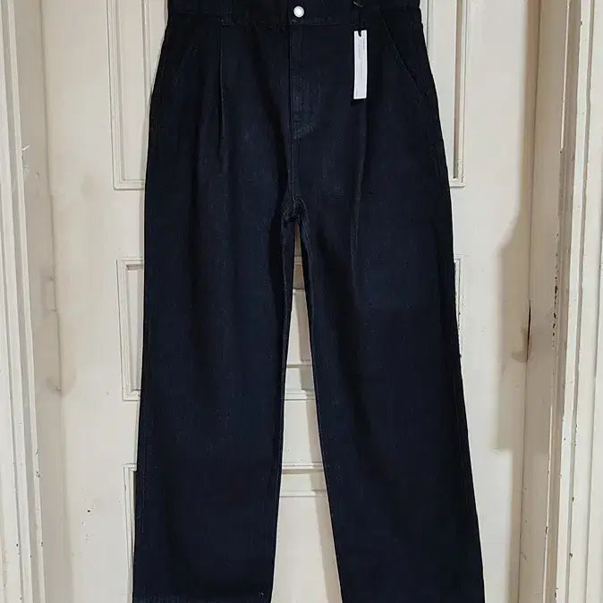[BUNJANG] Mind Bridge Indigo Denim Wide Pants (Size 32) / 새옷 정해인 와이드진32 가을 남성 청바지 데님 팬츠