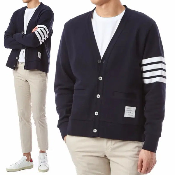 [BUNJANG] Thom Browne Cotton Cardigan Size 4 / 톰브라운 코튼 가디건 4사이즈