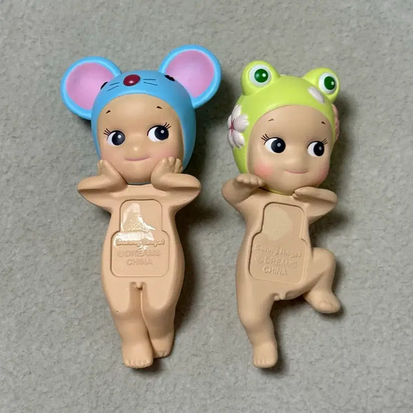 [BUNJANG] Sonny Angel Hipper Mouse & Cherry Blossom Frog Figures / 소니엔젤 히퍼 마우스 / 체리블라썸 개구리