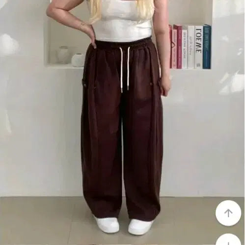 [BUNJANG] Ably Wide Cut Pin Tuck Snap Button Pants / 에이블리 와이드 절개 핀턱 스냅 버튼 팬츠