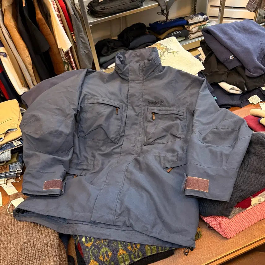 [BUNJANG] Timberland Performance Entrant Waterproof Oversized Jacket / 팀버랜드 퍼포먼스 엔트란트 방수 오버사이즈 자켓 M L XL