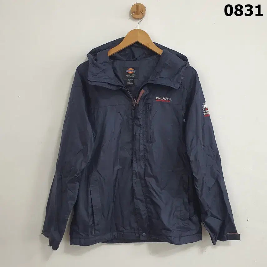 [BUNJANG] Dickies Men's Windbreaker Jacket Navy M / 디키즈 남성 바람막이 자켓 네이비 m