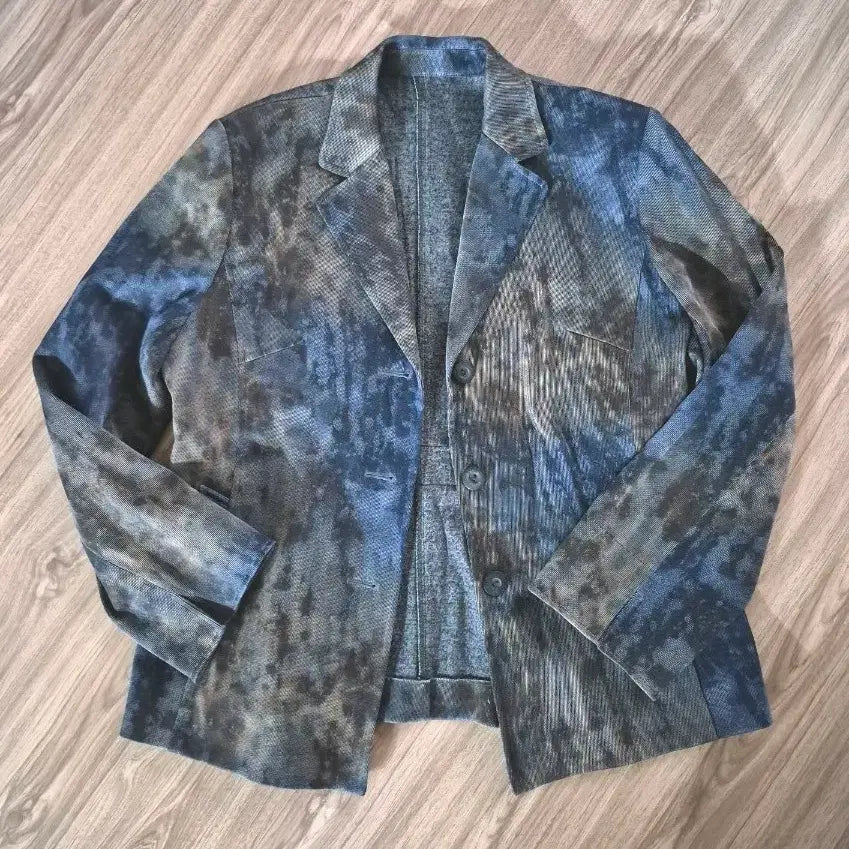[BUNJANG] Vintage Washed Oversized Jacket / 빈티지워싱 오버핏자켓