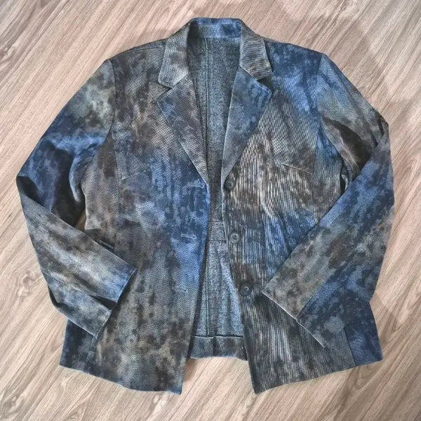 [BUNJANG] Vintage Washed Oversized Jacket / 빈티지워싱 오버핏자켓