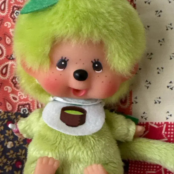 [BUNJANG] Monchhichi Matcha Big Face Size S / (정품)말차 빅페이스 몬치치