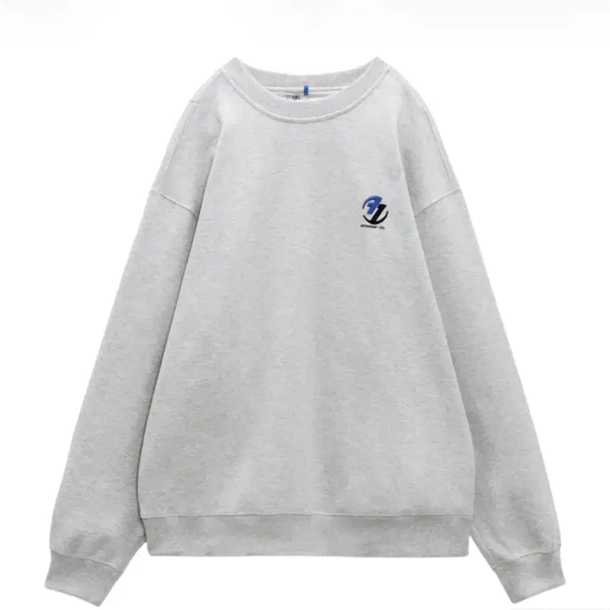 [BUNJANG] Ader Error Oversized Sweatshirt Grey / 자라 아더에러 오버사이즈 스웨트셔츠 그레이 맨투맨
