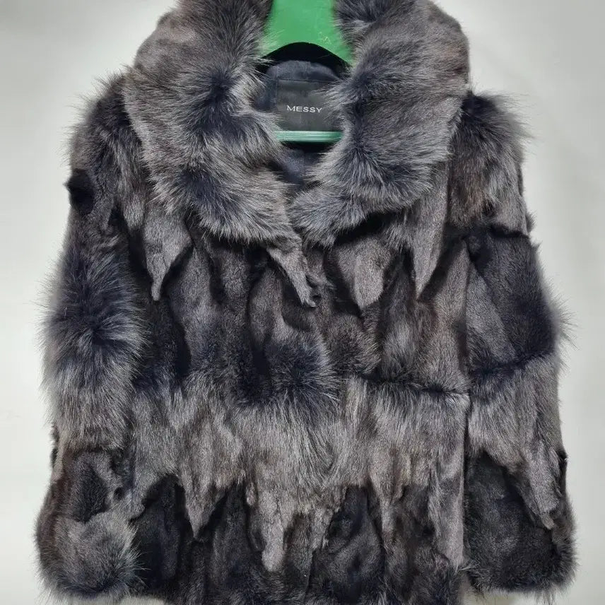 [BUNJANG] Messy Natural Mink Short Jacket / 메씨(messy) 천연 밍크 숏자켓 55
