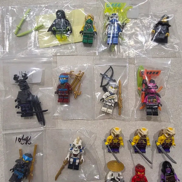 [BUNJANG] LEGO Ninjago Minifigure Bundle Set / 레고 닌자고 미피 일괄 판매2