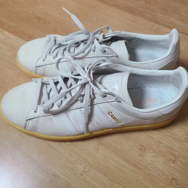 [BUNJANG] Adidas Campus Suede Sneakers Beige 265 / 아디다스 캠퍼스 265