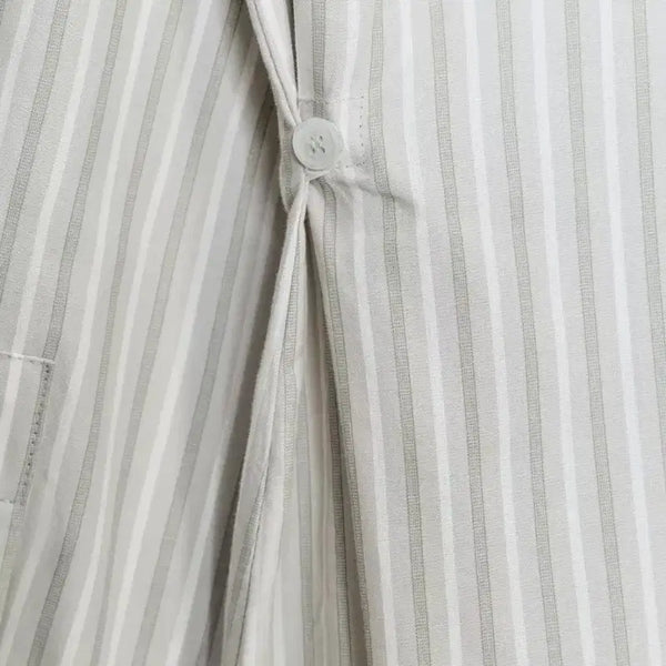 [BUNJANG] Zara Striped Button-Up Shirt XS / 새상품/ 자라 스트라이프 셔츠 XS (크게 나옴)