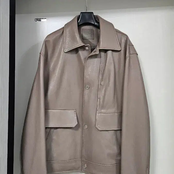 [BUNJANG] System Homme Leather Jacket / 시스템옴므 가죽자켓