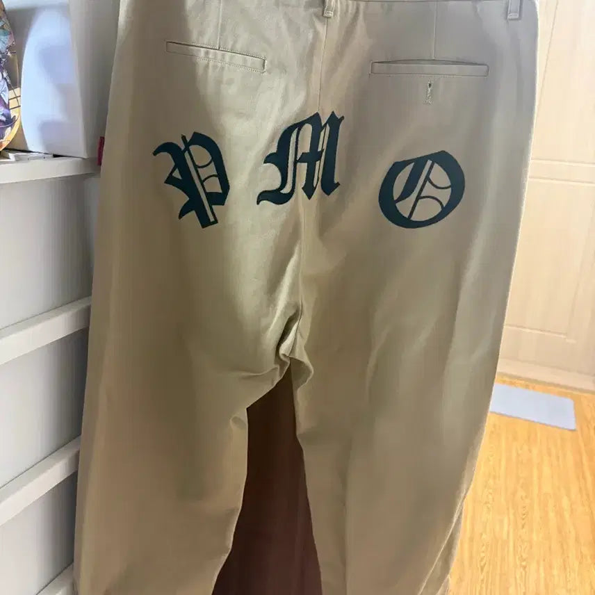 [BUNJANG] PEACEMINUSONE Work Pants Beige / 피스마이너스원 워크팬츠 베이지