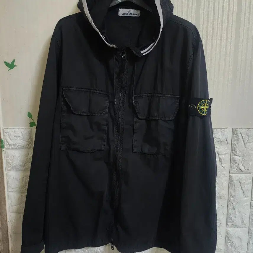[BUNJANG] Stone Island Old Effect Overshirt / 스톤아일랜드 올드이펙트 오버셔츠