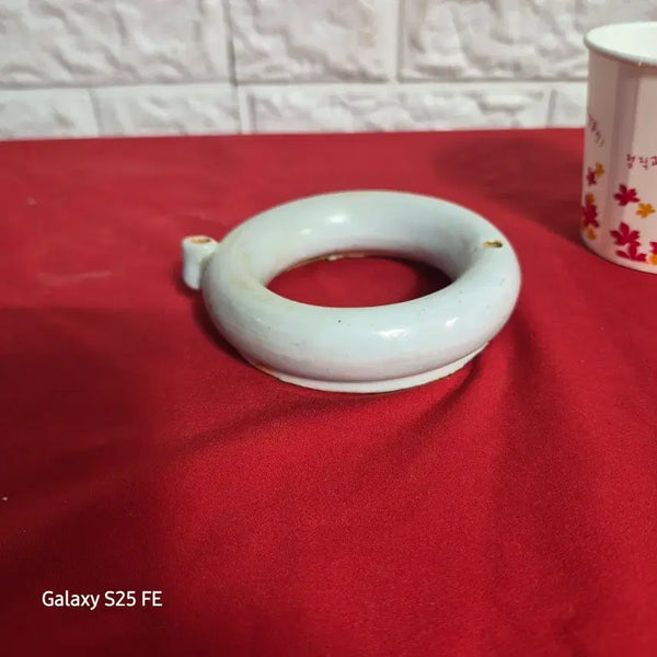 [BUNJANG] White Porcelain Coiled Inkstone / 백자 고리형 연적