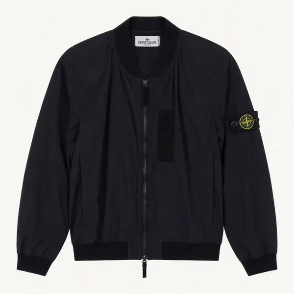 [BUNJANG] Stone Island Black Bomber Jacket / 스톤아일랜드 블랙 봄버 자켓