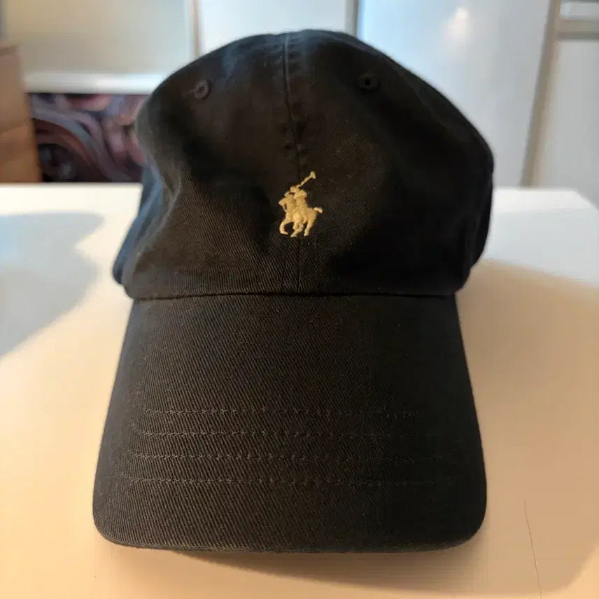 [BUNJANG] Polo Ralph Lauren Cotton Cap Black / 폴로 랄프로렌 볼캡 블랙