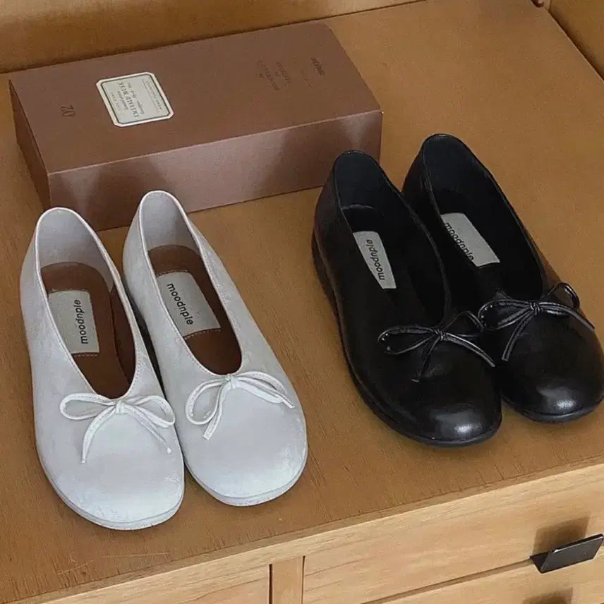 [BUNJANG] Mood & Ple Flat Shoes Black 230 / 무드앤플 플랫슈즈 230