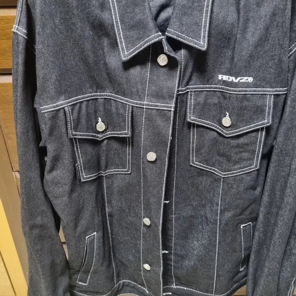[BUNJANG] RDVZ Stitch Denim Set Up (L) / rdvz 스티치 데님셋업 L