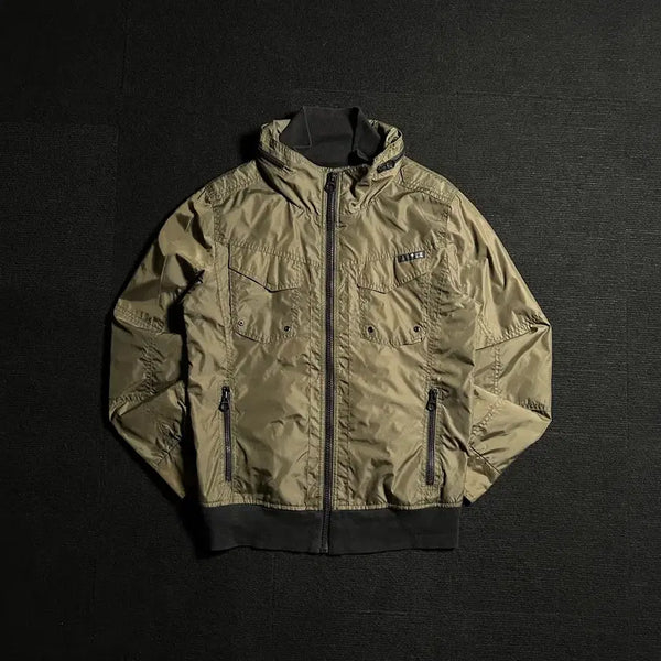 [BUNJANG] Buckaroo Military Multi-Pocket Bomber Jacket / 버커루 밀리터리 멀티포켓 봄버 자켓