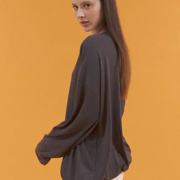 [BUNJANG] Headment Bodlee T-Shirt Charcoal / 헤더먼트 bodlee tee 보드리 차콜