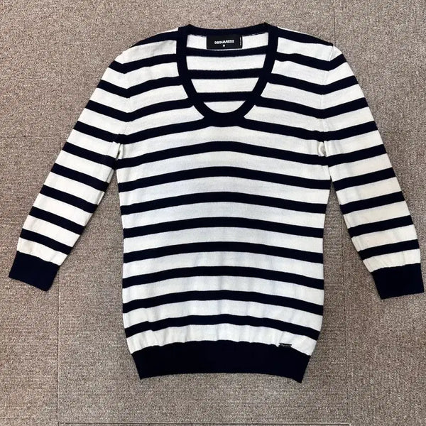 [BUNJANG] Dsquared2 7-Sleeve Knit M / 디스퀘어드 7부니트 M